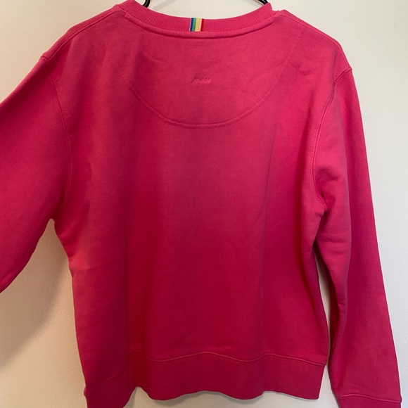 Joules Cotton Crew Neck in Fuspink - Picture 5 of 6